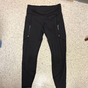Athleta Charcoal Rainier Tights
